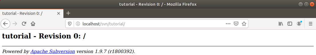 Repository di Subversion