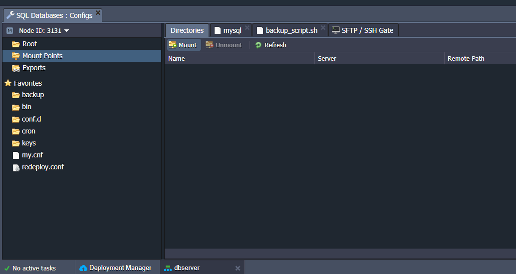 Download backup Download backup