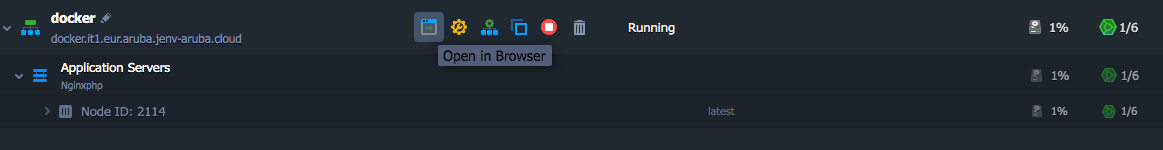 Verificare il corretto funzionamento dell'istanza